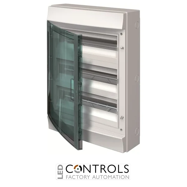 1SL1208A00 ABB MISTRAL65 54 MODULE Clear Door Plastic consumer unit