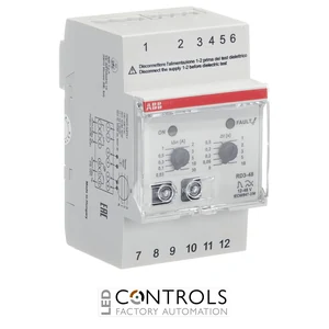 2CSJ201001R0001 ABB RD3-48 Residual Current Relay 12–48 V AC/DC - image 3