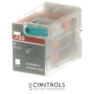 1SVR405611R6000 ABB CR-M048DC2 Pluggable Relay 2C/O 48VDC - image 3