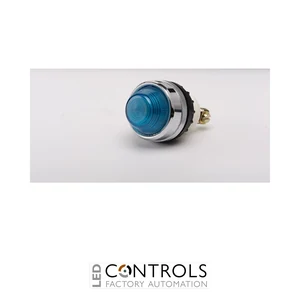 EMAS S220NM EMAS SIGNAL LAMP 22MM 220V WITH CONIC LENSE BLUE