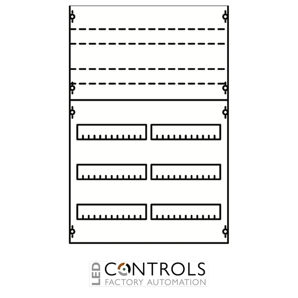 2CPX037613R9999 ABB 2V1KA Distribution Panel 2PW