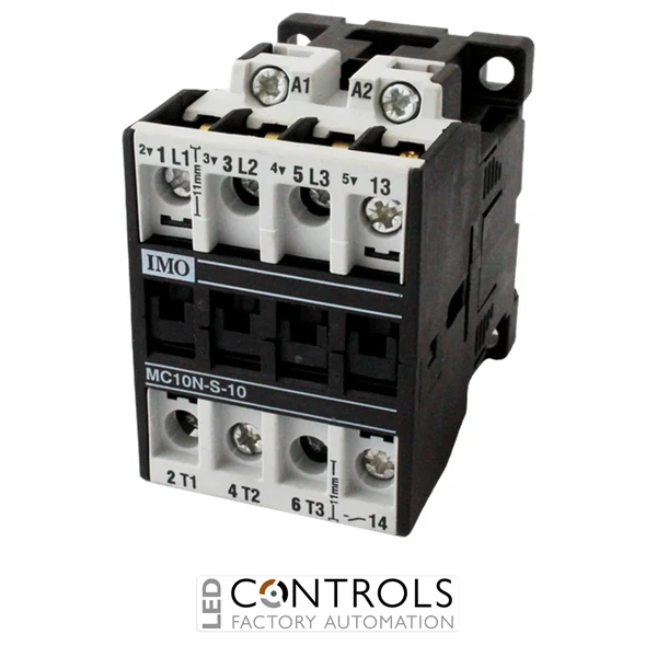 imo mc50-s-0024 contactor 3 pole 22kw 50a ac3, 24vac