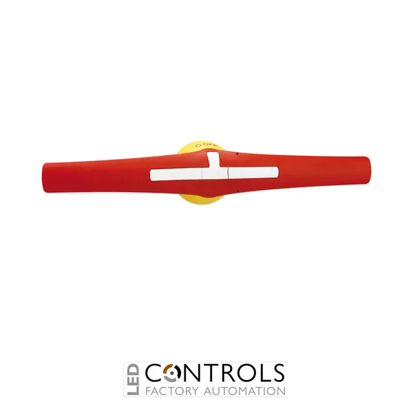 GEX68N - RED/YELLOW DOOR COUPLING HANDLE