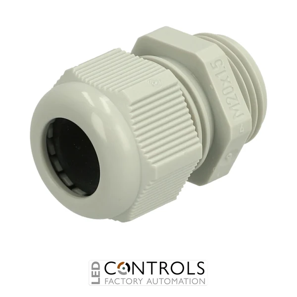 7016402 Fibox GPA M20 Cable gland (IP 68 - 5 bar), M20x1,5 for cable 8-13 mm