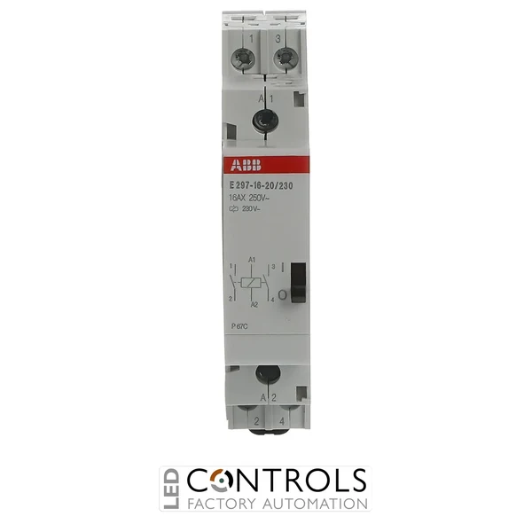 2TAZ311000R2012 ABB E297-16-20/230 Installation Relay 2NO 16 A 230 V AC
