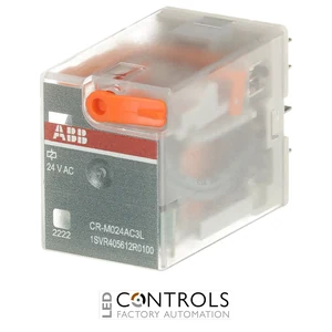 1SVR405612R0100 ABB CR-M024AC3L Pluggable Interface Relay 24 V AC 3 c/o 10 A - image 3