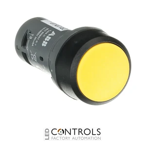 1SFA619100R1013 ABB CP1-10Y-10 Compact Pushbutton Yellow 1NO - image 3