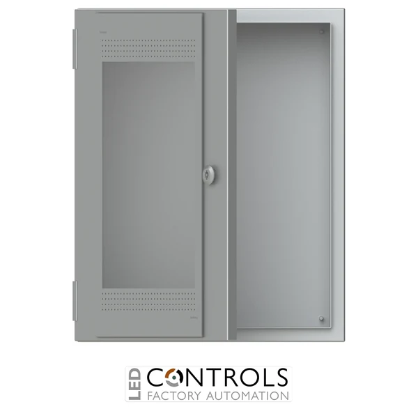 SRN5420VX ABB Stainless Steel Glazed-Door Enclosure 400 x 500 x 200 mm