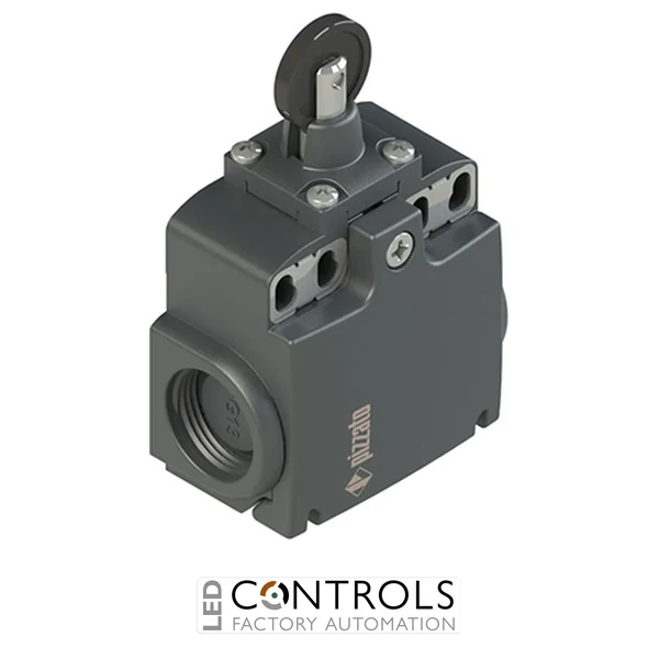 FX 616-A Pizzato Position switch with roller and stainless steel piston plunger