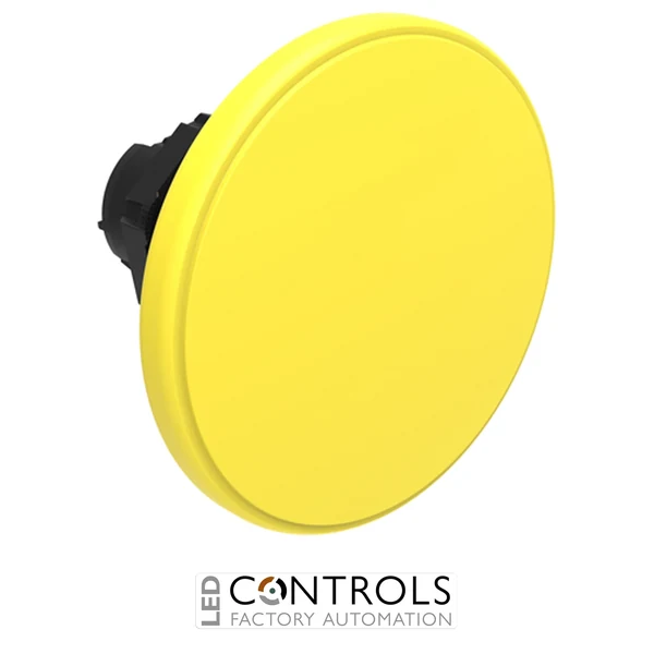 LOVATO LPCB6165 MUSHROOM HEAD PUSH-BUTTON 60MM YELLOW
