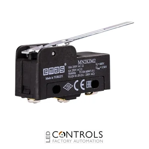 EMAS MN2KIM2 EMAS MN2 MINI SWITCH W METAL LONG LEVER 1CO
