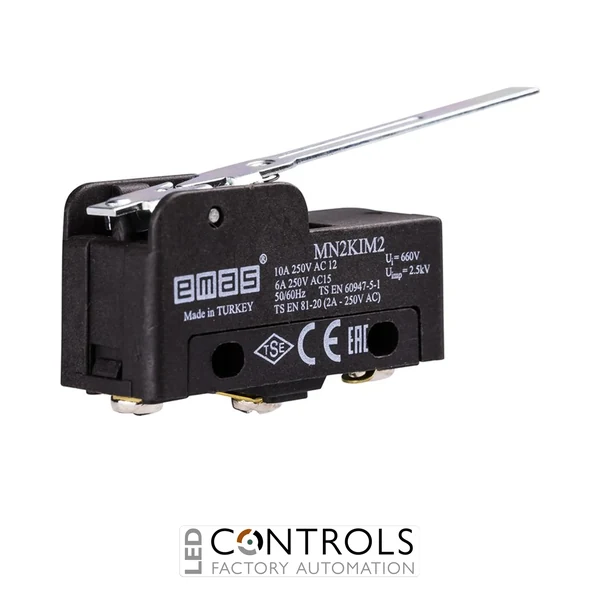 EMAS MN2KIM2 EMAS MN2 MINI SWITCH W METAL LONG LEVER 1CO