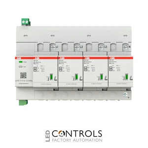 2TAM914000R5811 ABB eOVR T1-T2 4L 12.5-440s Digital Type 1 + Type 2 Surge Protective Device
