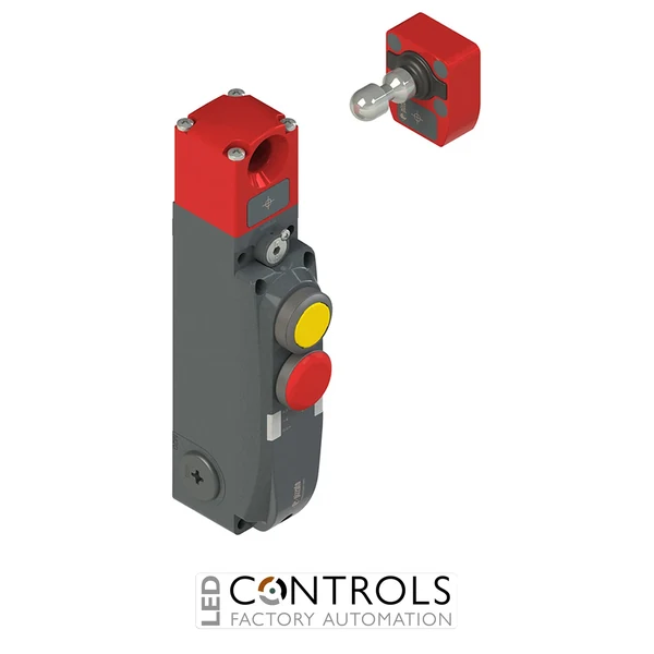 NG 2D1D414E-F31 Pizzato NG series safety switch with lock and integrated control devices, with actuator
