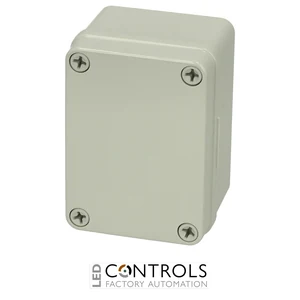 8724303 Fibox PC B 65 G Enclosure, Polycarbonate Grey cover