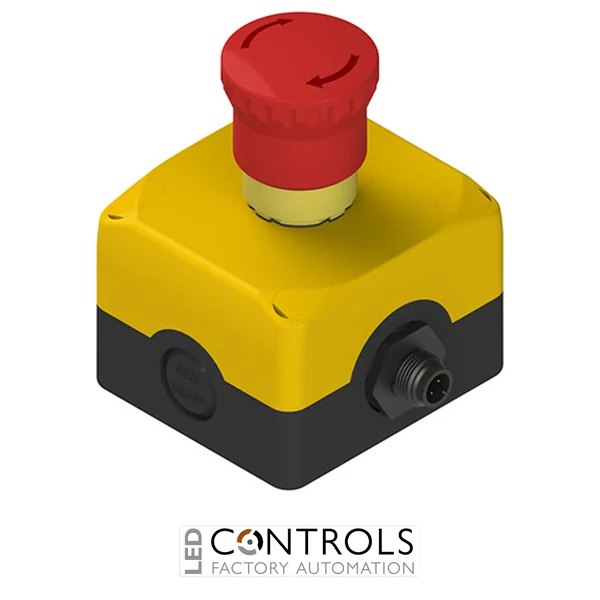 ES AC31084 Pizzato Complete unit with enclosure, emergency pushbutton and contacts