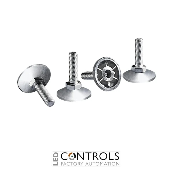 VX8100.780 Rittal Levelling feet stainless steel, with M12 thread