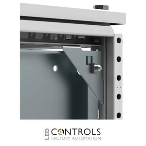 MPS04 nVent Hoffman Side Mounting Plate Brackets, MPS, 77x77x23mm, Zinc Plated, Mild Steel