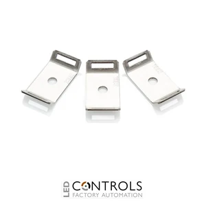 SSTM4 Partex Stainless Steel Cable Tie Mounts, 29x15mm M4 hole, pack 50