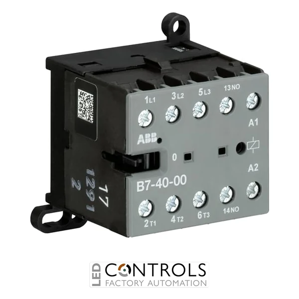 GJL1311201R0001 ABB B7-40-00-01 B7 Mini Contactor 24 V AC Coil 4NO Screw Terminals