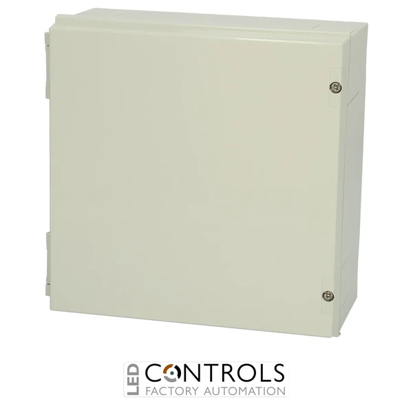 4810001 Fibox NEO PC 323215 G Hinged polycarbonate enclosure with grey cover -