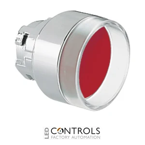 8LM2TB304 - RED SHROUDED BUTTON ACTUATOR