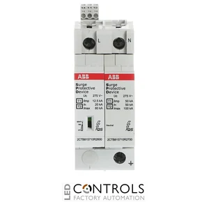 2CTB815710R0100 ABB OVR T1-T2 1N 12.5-275s P TS QS Combined Surge Protective Device