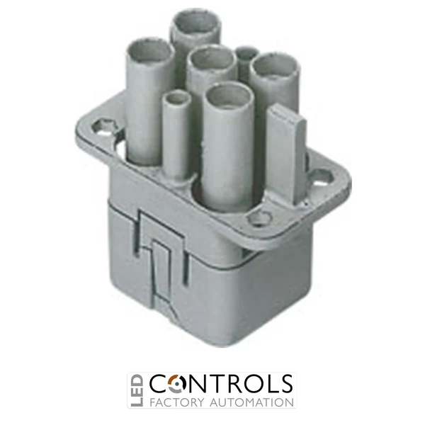 CQF04/2 Ilme Female insert 4 pole and earth 40 amp (2pole at 10amp)