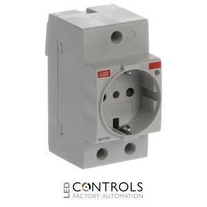 2CSM112000R0701 ABB M1173L M1173-L Italian P30 Modular Socket 16 A 250 V AC with Indicator Light - image 3