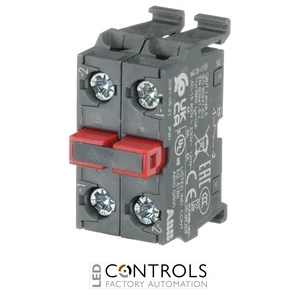 1SFA611610R2020 ABB MCB-02B 2 NC Rear-Mount Double Contact Block - image 2