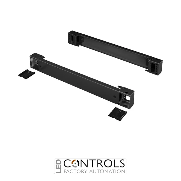 TS8601.400 Rittal Base/plinth component rear H: 100mm for W: 400mm RAL 7022 sheet steel