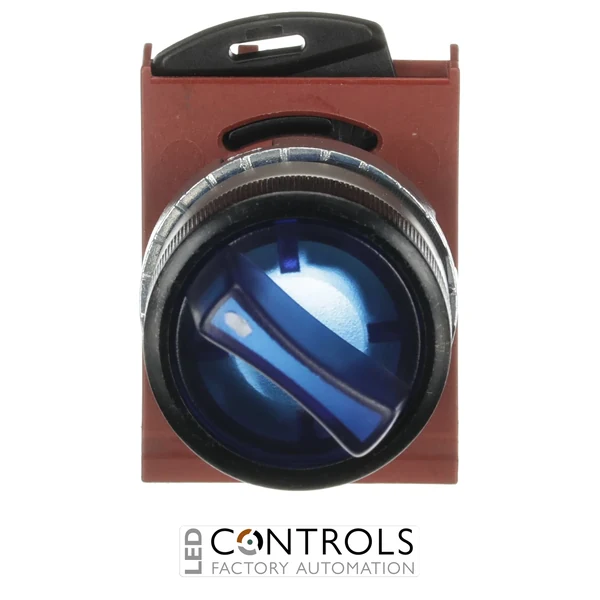 1SFA184596R9104 ABB P9MSLD0L Blue 2-Position Illuminated Selector Switch