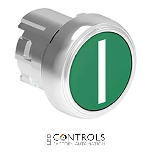 LOVATO LPSB1113 GREEN FLUSH MET. PUSH-BUTTON I