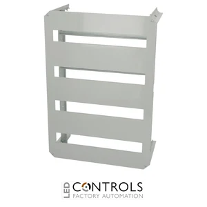 8120775 Fibox DRS ARCA 705030 DIN rail frame set 4 rows x 21 modules, for size 700x500x300