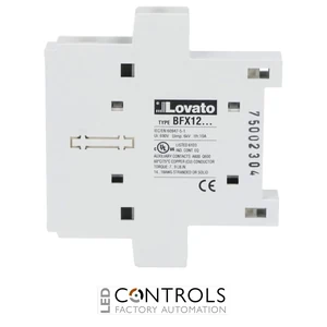 BFX1211 Lovato contactor side mount auxiliary contact 1no+1nc - image 4