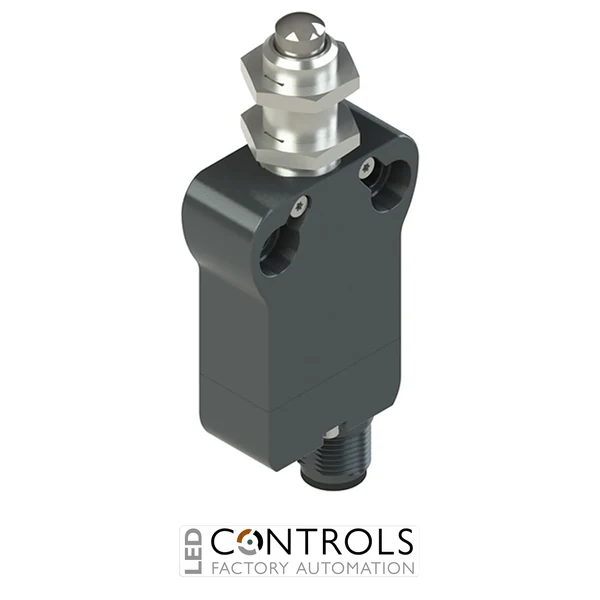 NB B110EB-SMK Pizzato Modular prewired switch with plunger with M12 threaded bearing