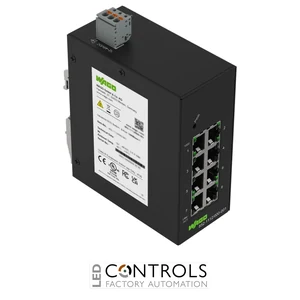 852-1112/000-001 Wago Industrial-ECO-Switch;8 Ports 1000Base-T;black