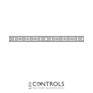 2CPX062320R9999 ABB ED2P30 DIN Rail 2PW 35 × 15 mm 494 mm Pack of 30 - image 2