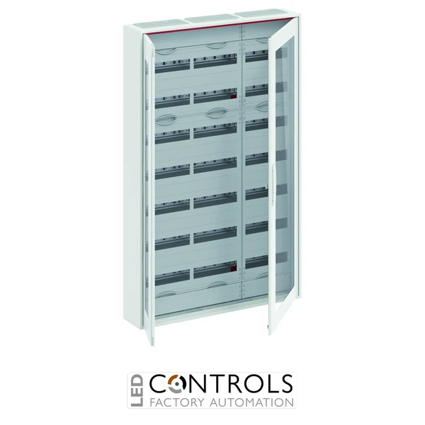2CPX052261R9999 ABB CA38RT IP44 Distribution Enclosure 800x1250x160mm 252 Module Transparent Door
