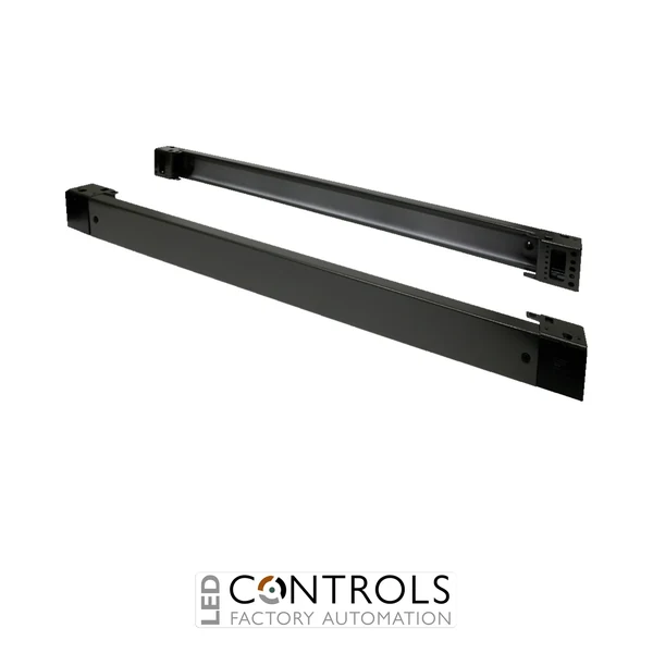 TS8601.200 Rittal Base/plinth component rear H: 100mm for W: 1200mm RAL 7022 sheet steel