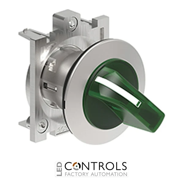 LOVATO LPFSL1203 ILL.GREEN LEVER METAL FLAT SELECTOR 0-1