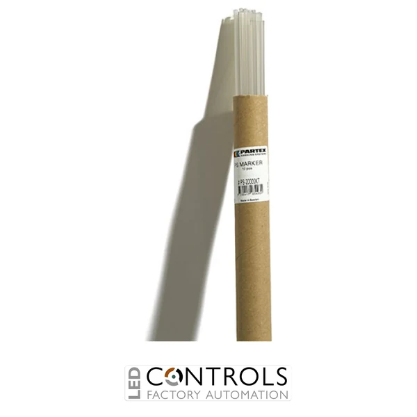 PS20T-MET Partex Transparent holder, 1000mm length / 10 x 1metre, pack 10 x 1metre