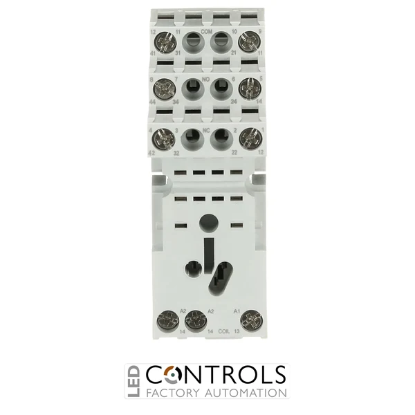 1SVR405651R1100 ABB CR-M2LS Logical Socket for 2 C/O CR-M Relays Screw Connection
