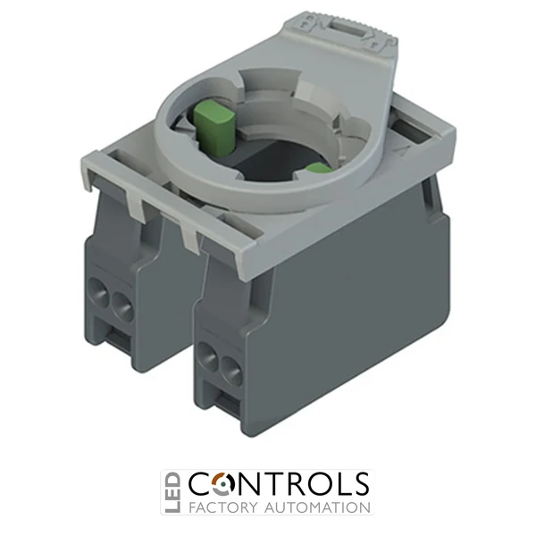 E2 AC-XXBC0149 Pizzato Complete unit with contact block 2NO and fixing adapter