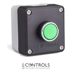 EMAS P1C3Y4DY EMAS P SERIES BLACK GREY PL.BOX 1NC+1NO 100-230V AC GREEN (CKY)