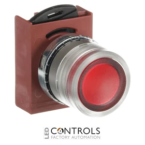 1SFA184491R9101 ABB P9MPLRGD Red Illuminated Momentary Pushbutton