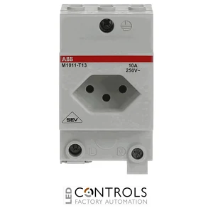 2CSM220685R0721 ABB M1011-T13 Swiss Type 13 Modular Socket Single-Phase 10 A Grey