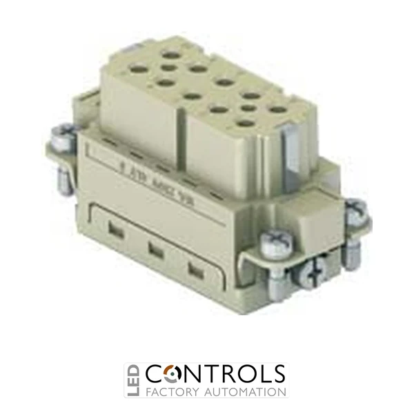 CDCF10 Ilme Female insert 10 pole and earth 16 amp crimp Size 49.16