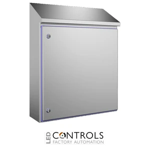 HD1310.600 Rittal Compact enclosure WHD: 610x650(H1)x769(H2)x210mm Stainless steel