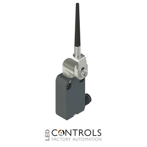 NF B112LL-DMK Pizzato Modular prewired switch with metal revolving lever with flexible adjustable rod